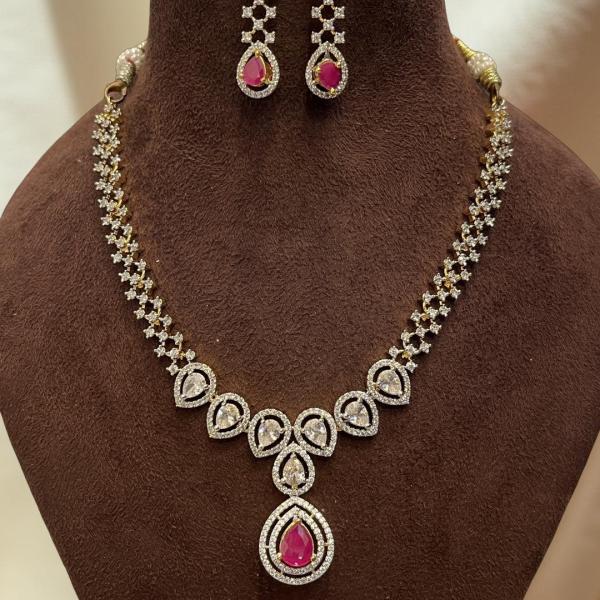 Gj Polish CZ Necklace